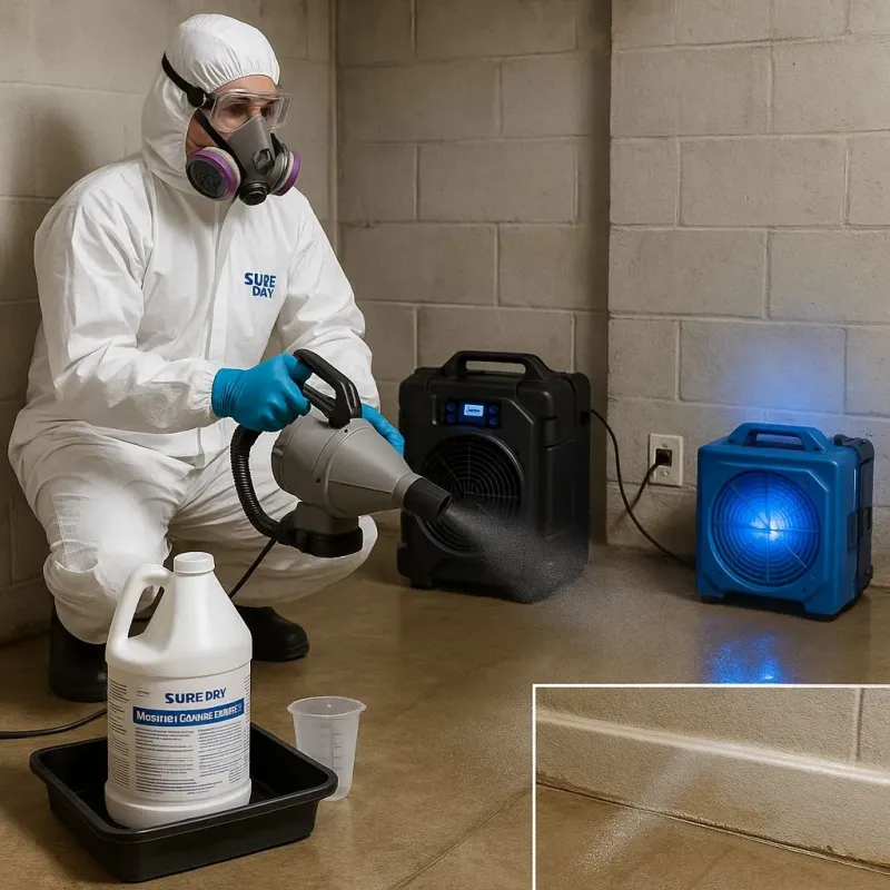 Sanitization and Odor Removal process in Tulalip Bay, WA